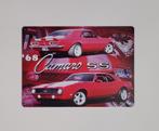 Chevrolet Camaro SS 1968 reclamebord van metaal wandbord, Ophalen of Verzenden, Nieuw, Auto's