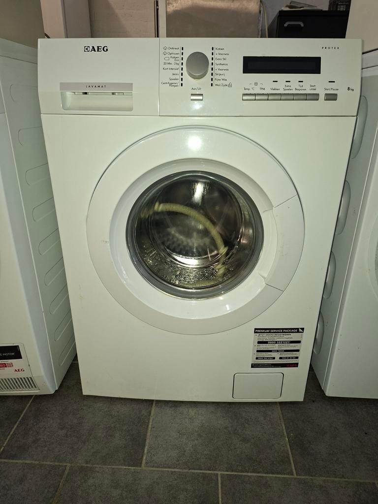 AEG wasmachine (8kg), Witgoed en Apparatuur, Wasmachines, Gebruikt, Ophalen of Verzenden, 85 tot 90 cm, 1200 tot 1600 toeren