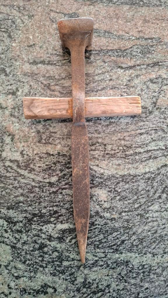 Antiek haarijzer voor het scherpen van een zeis, Ophalen of Verzenden