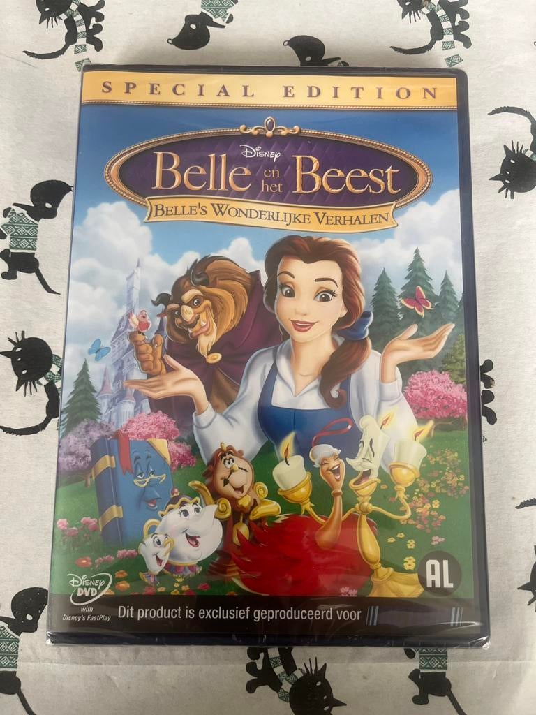 Belle en het Beest DVD - Belle’s Wonderlijke Verhalen, Tekenfilm, Ophalen of Verzenden, Nieuw in verpakking, Alle leeftijden