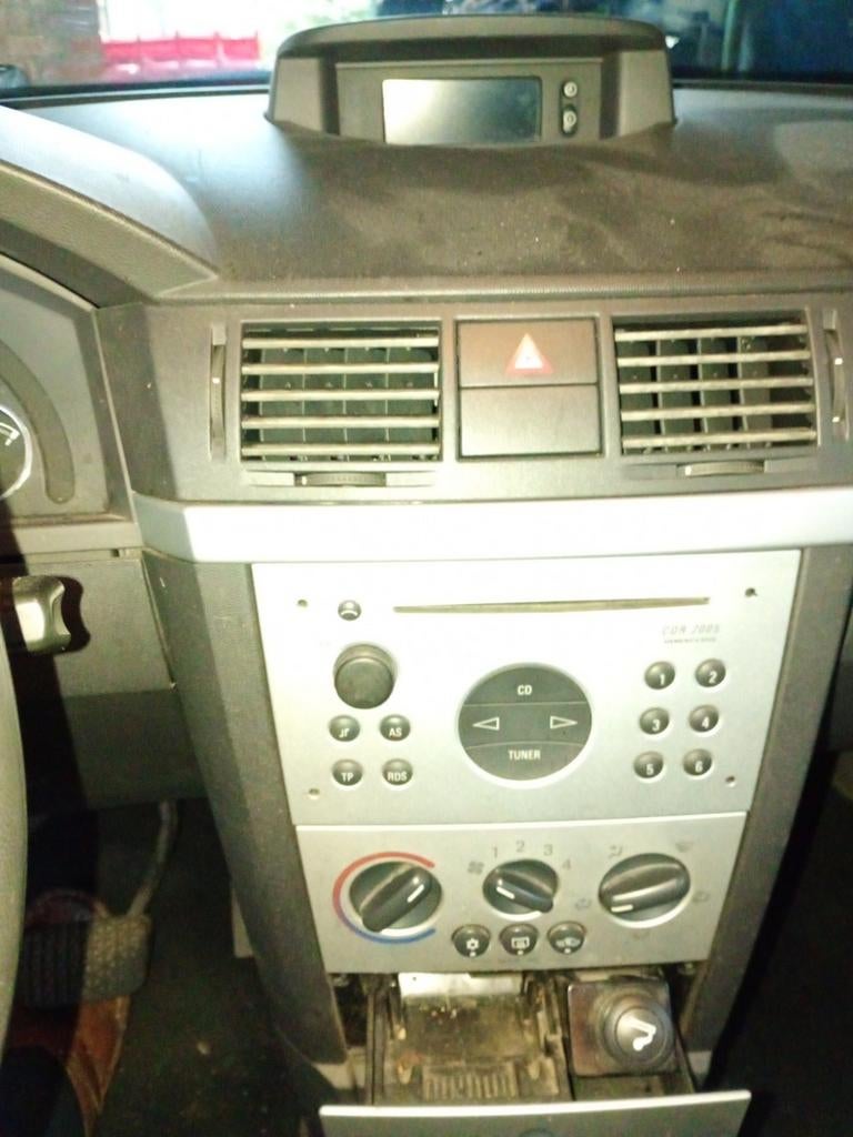 Opel Meriva semi automaat 1.6 blauw keuring tot oktober, Stof, Blauw, Grijs, Particulier