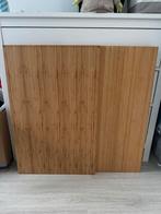 Twee IKEA Elvarli planken bamboe, Ophalen of Verzenden, Gebruikt