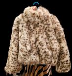 Imitatie bontjas  " luipaard  " - Nieuw, Beige, Maat 42/44 (L), Nieuw, Ophalen of Verzenden