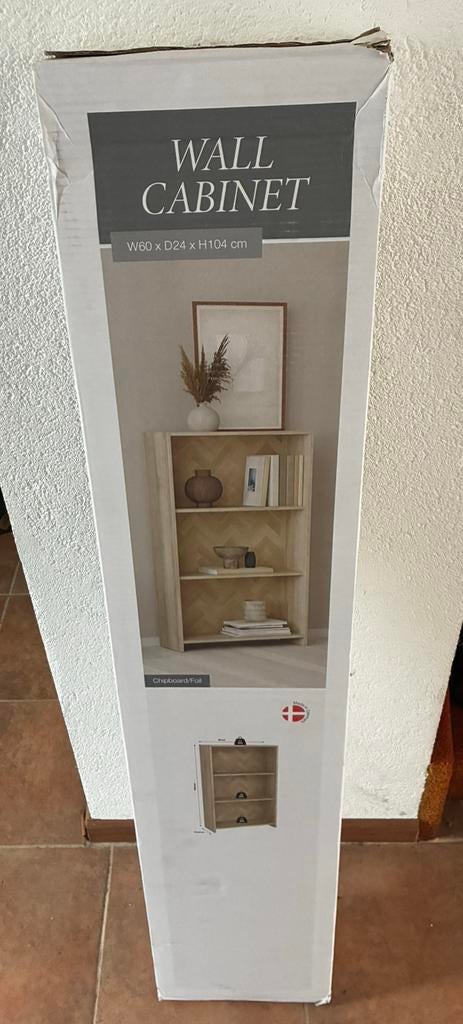 Wand kast, Huis en Inrichting, Woonaccessoires | Krantenbakken en Lectuurbakken, Ophalen, Nieuw