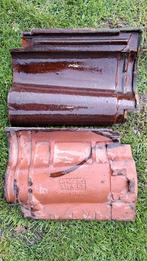 De Valk geglazuurde, keramische dakpannen te koop, Ophalen, Steen of Klei, Dakpannen, Rood