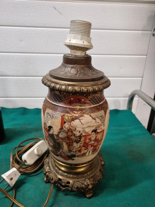 lampenvoet satsuma vintage antiek, Ophalen of Verzenden, 'T Olde Gre-j, Info@toldegrej.nl, Endepoelstraat 20f Didam