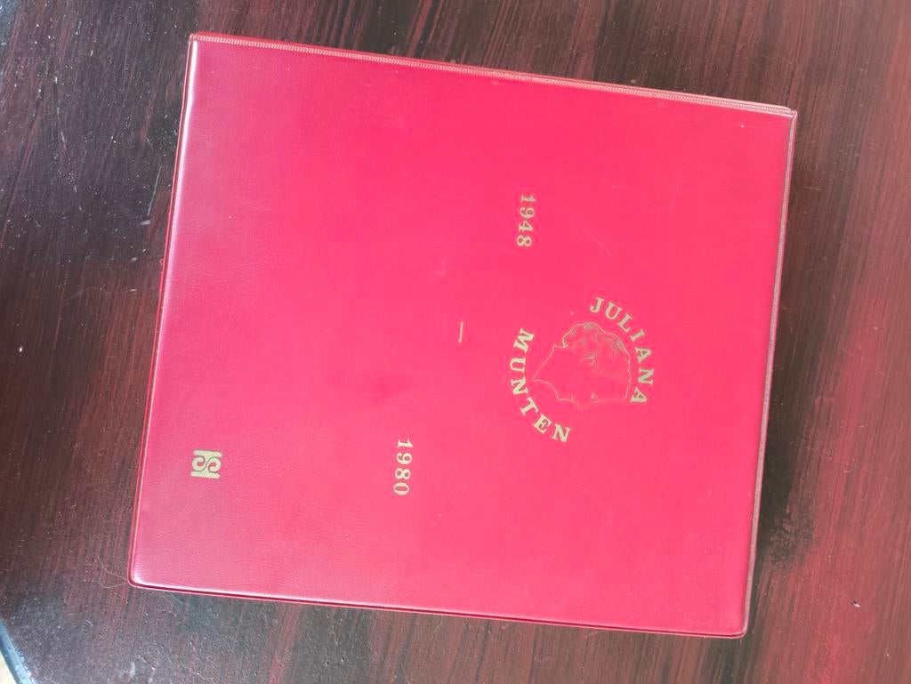Compleet Juliana Muntenalbum 1948-1980 - Centen & Stuivers, Ophalen of Verzenden, Koningin Juliana, Setje