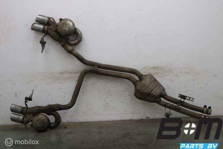 Einddemper met actuator Audi SQ5 8R 8R0253609BA, Auto-onderdelen, Uitlaatsystemen, Gebruikt