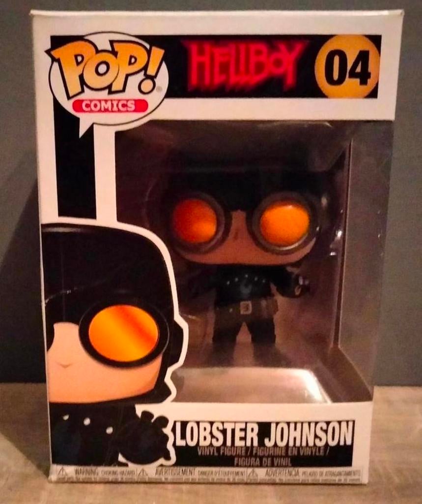 04 Lobster Johnson Hellboy Funko Pop, Ophalen of Verzenden, Zo goed als nieuw