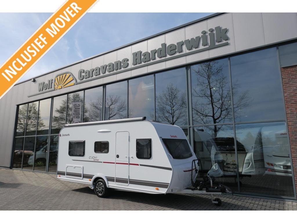 Dethleffs C'Joy 460 LE MOVER+CASSETTELUIFEL+FIET, Caravans en Kamperen, Schokbreker, Overige typen, Bedrijf, Kleine zit