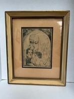 Jan Toorop - Maria met Kindje Jezus, Elisabeth en Johannes, Ophalen of Verzenden