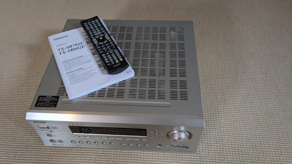 Onkyo TX-SR702E AV Receiver - Topklasse!, Ophalen, Gebruikt, 120 watt of meer, Onkyo