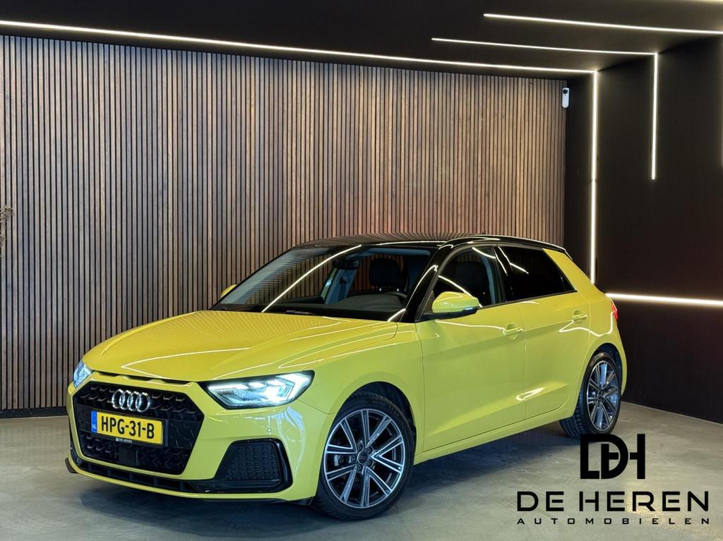 Audi A1 Sportback 25 TFSI Pro Line Matrix LED S-line, Auto's, Stof, Euro 6, Bedrijf, 1100 kg