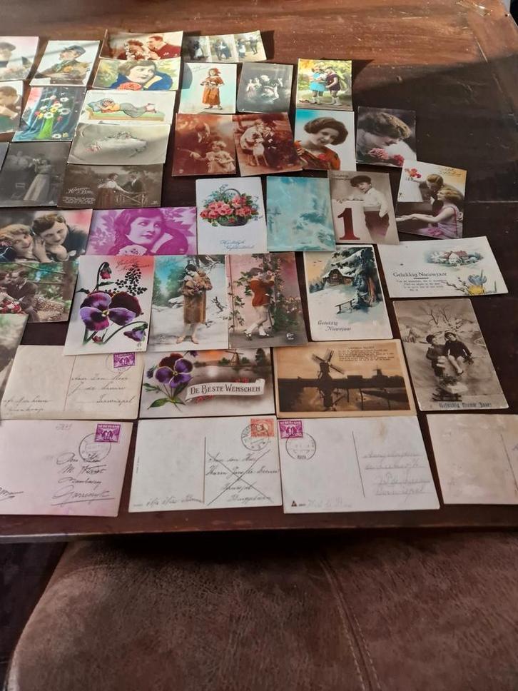 150 stuks oude ansichtkaarten 1900tot1935., Verzamelen, Ansichtkaarten | Nederland, Ophalen