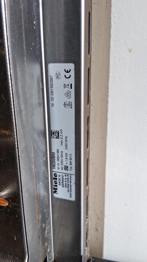 Miele Oven (alleen de deur) gezocht !, Ophalen of Verzenden