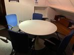 Tafel en 4 stoelen, Ophalen, Overige materialen, Gebruikt, Rond