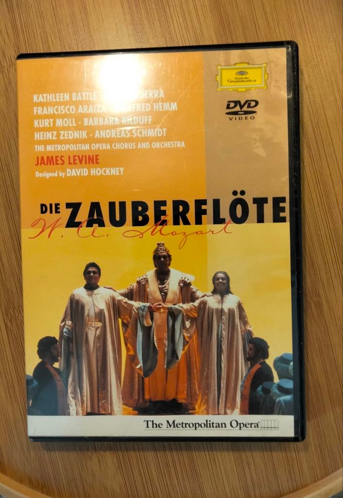Die Zauberflöte - Dvd W.A. Mozart, James Levine, Alle leeftijden, Ophalen of Verzenden, Zo goed als nieuw