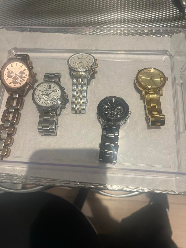 Michael Kors, Guess & DKNY horloges (dames/heren), Sieraden, Tassen en Uiterlijk, Horloges | Dames, Ophalen of Verzenden, Gebruikt