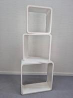 Vintage Space Age mimiset/modulaire kast. Kubus/cube wit., Ophalen of Verzenden, ., ., .