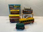 5 vintage blikken speelgoed trams San Francisco kabeltram, Verzenden
