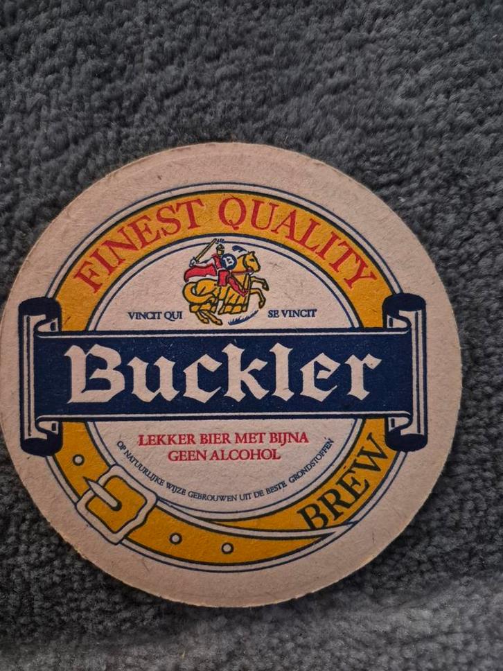 Heineken Buckler Viltje - Zeldzaam en Uniek, Verzamelen, Biermerken, Ophalen of Verzenden