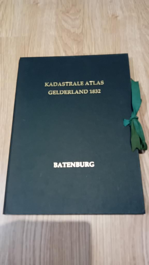 Kadastrale Atlas Gelderland 1832: Batenburg (Compleet), Boeken, Atlassen en Landkaarten, Stichting Werkgroep Kadastrale Atlas Gelderland