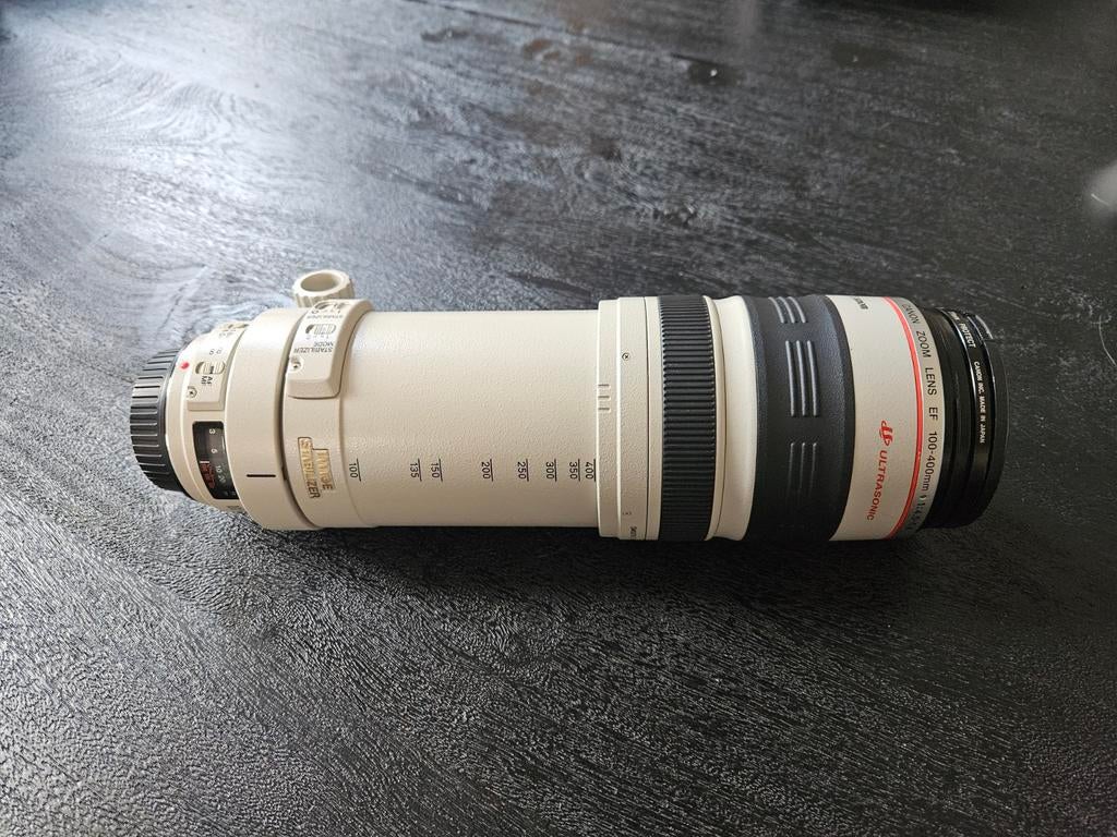 Canon EF 100-400 mm f/4.5-5.6 L IS, Audio, Tv en Foto, Fotografie | Lenzen en Objectieven, Ophalen, Telelens