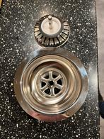 Spoelbakplug met RVS korf, Ophalen, Zo goed als nieuw