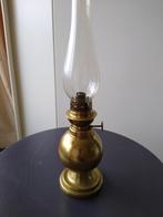 Zware antieke Franse messing olielamp, Ophalen