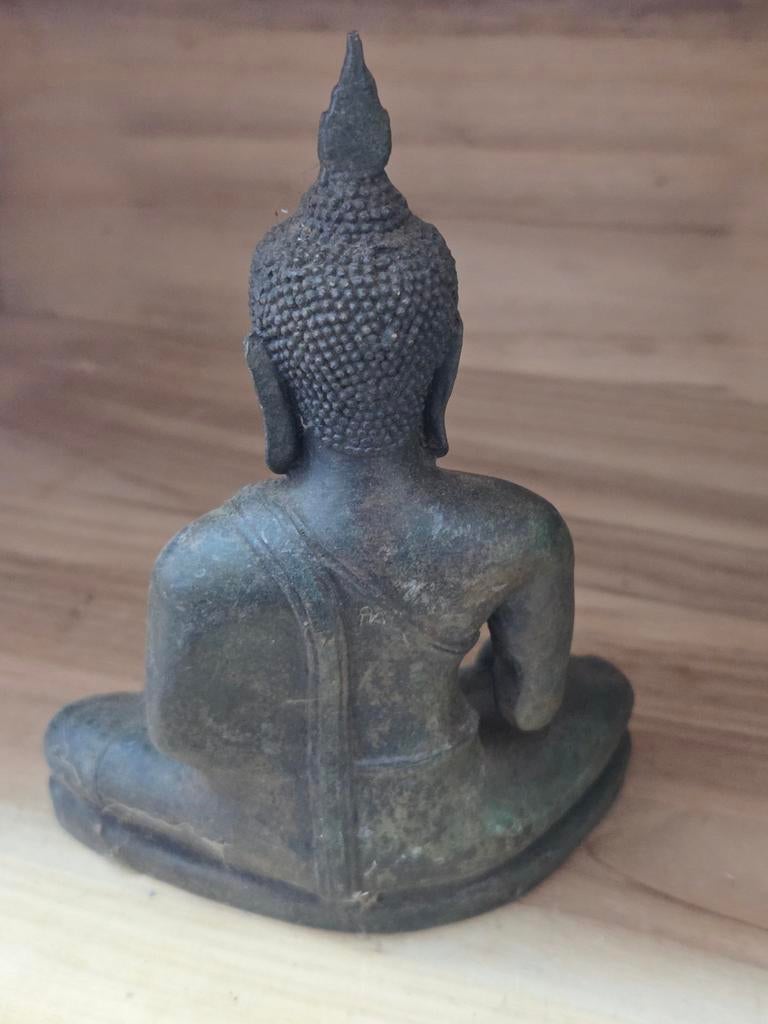 Boeddha beeldje - Mediterende Boeddha - Aziatisch, Antiek en Kunst, Kunst | Beelden en Houtsnijwerken, Minder dan 20 cm, Ophalen of Verzenden