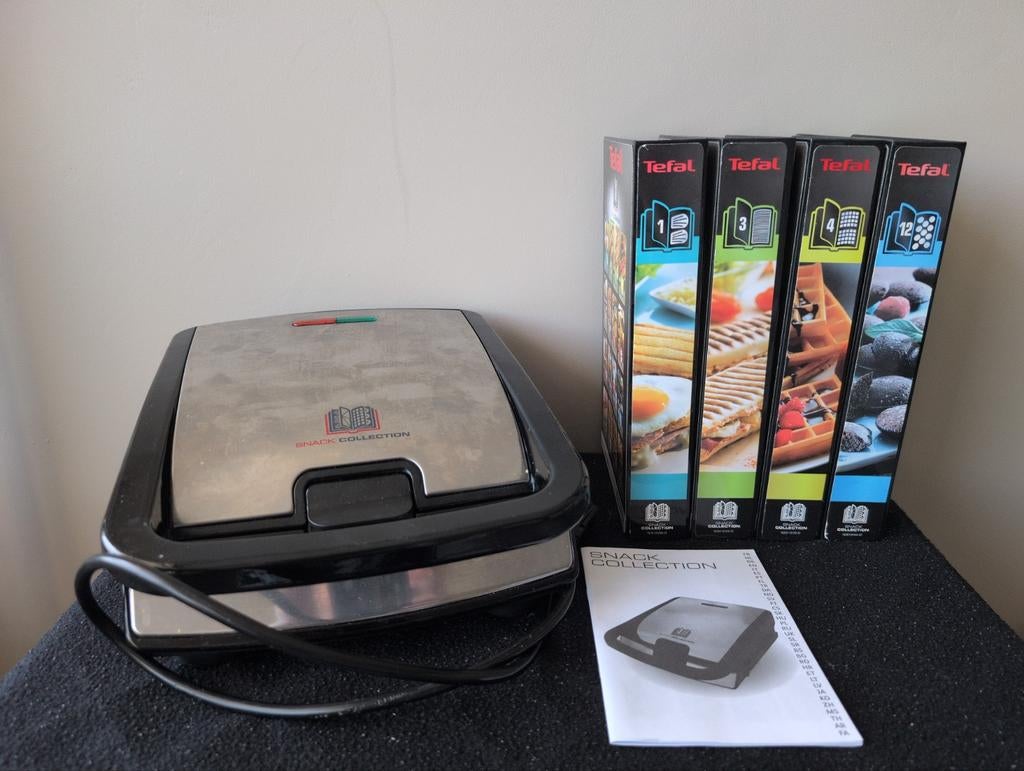 Tefal snack collection, Ophalen, Uitneembare platen, Zo goed als nieuw