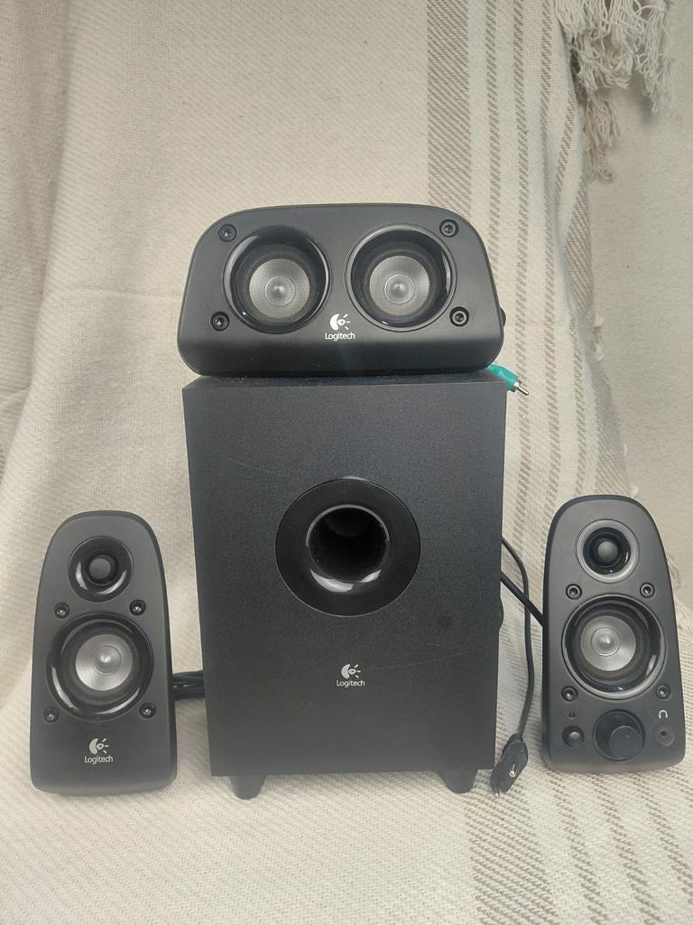 Logitech Surround Sound Luidsprekersysteem type Z506 5.1, Overige merken, Gebruikt, Ophalen of Verzenden, 60 tot 120 watt