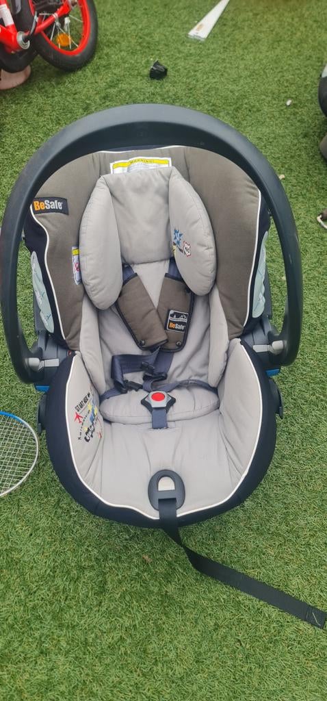 BeSafe Stokke iZi Sleep autostoel, Autogordel of Isofix, Gebruikt, 0 t/m 13 kg, Slaapstand