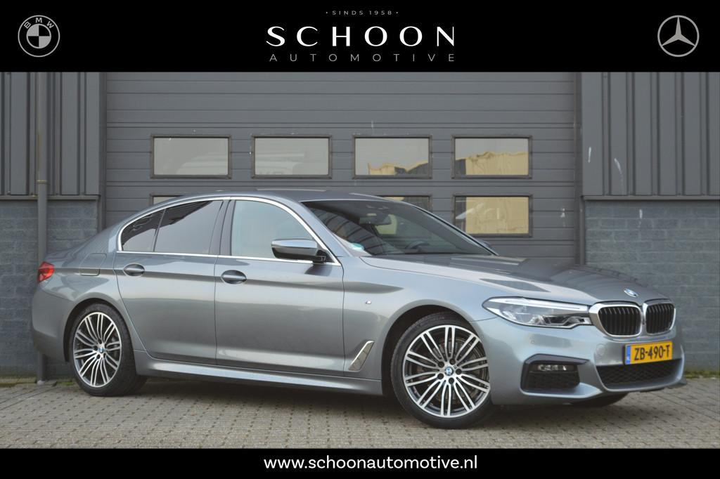 BMW 5 Serie 520i High Executive Edition | M-PAKKET | CAMERA, Auto's, Automaat, 1998 cc, Achterwielaandrijving, Gebruikt