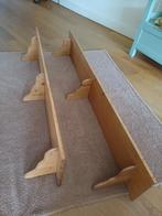 Grenen wand schappen 2 stuks, Ophalen, Gebruikt