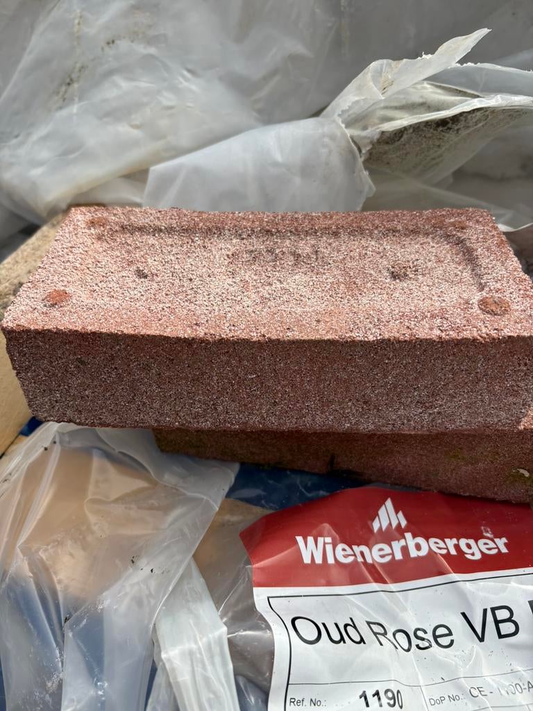 Restpartij metselstenen, Ophalen of Verzenden, Nieuw, Bakstenen