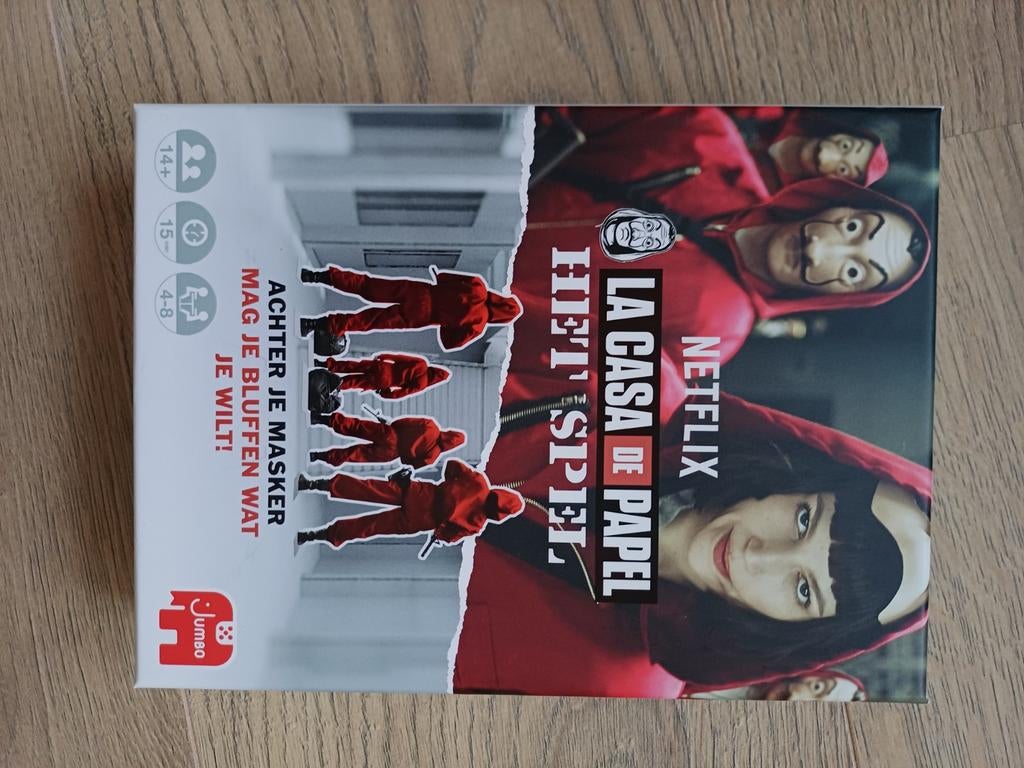 La Casa de Papel - Het Spel, Vijf spelers of meer, Ophalen of Verzenden, Zo goed als nieuw, Jumbo