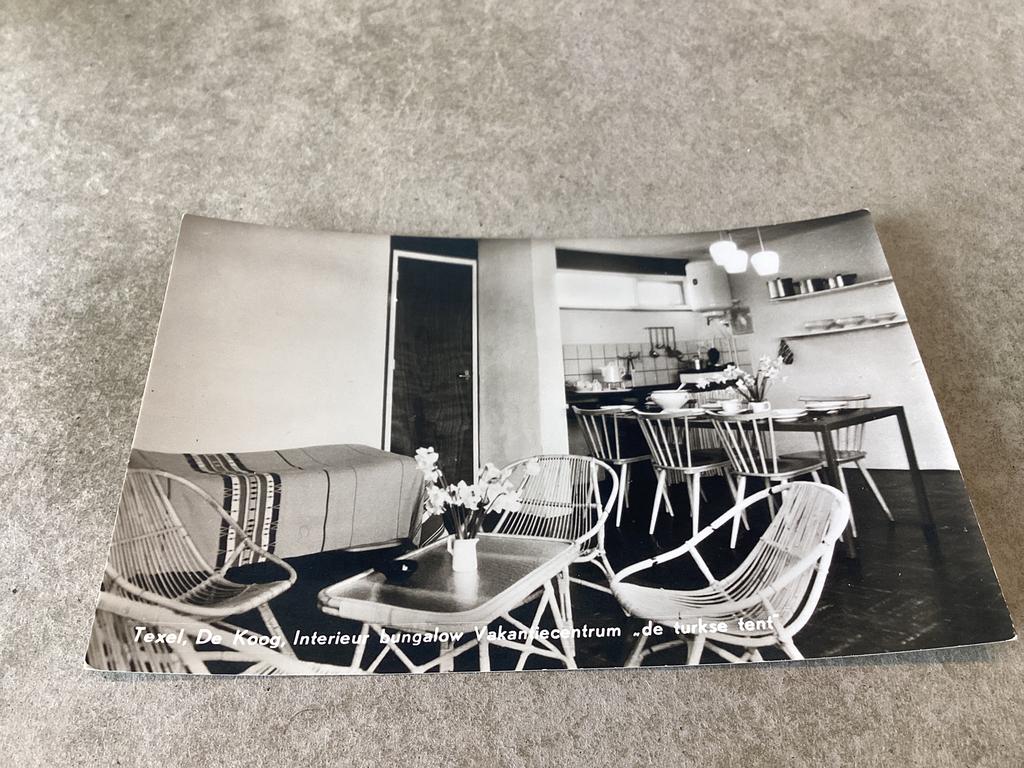Texel - De Koog. Interieur Vakantiecentrum ,,De Turkse tent”, Verzamelen, Ophalen of Verzenden, Waddeneilanden