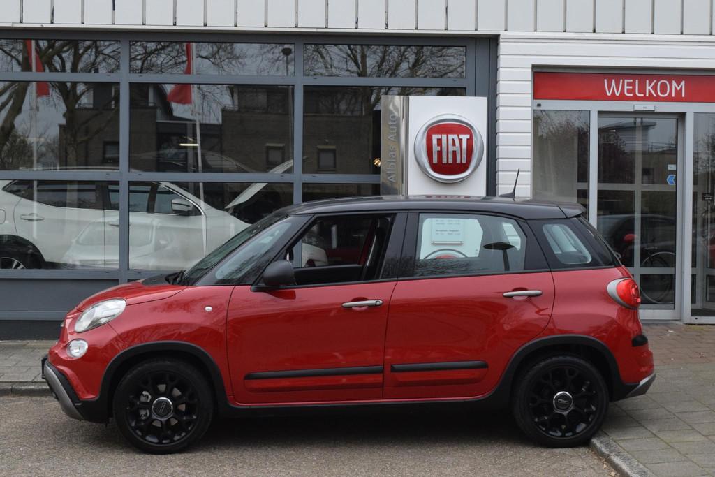 Fiat 500 L 0.9 TwinAir CityCross|Unieke km.stand! Carplay, Auto's, Voorwielaandrijving, Stof, Gebruikt, Euro 6