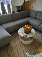 Moderne grijze hoekbank - Zo goed als nieuw, Ophalen, 100 tot 125 cm, Hoekbank, 300 cm of meer