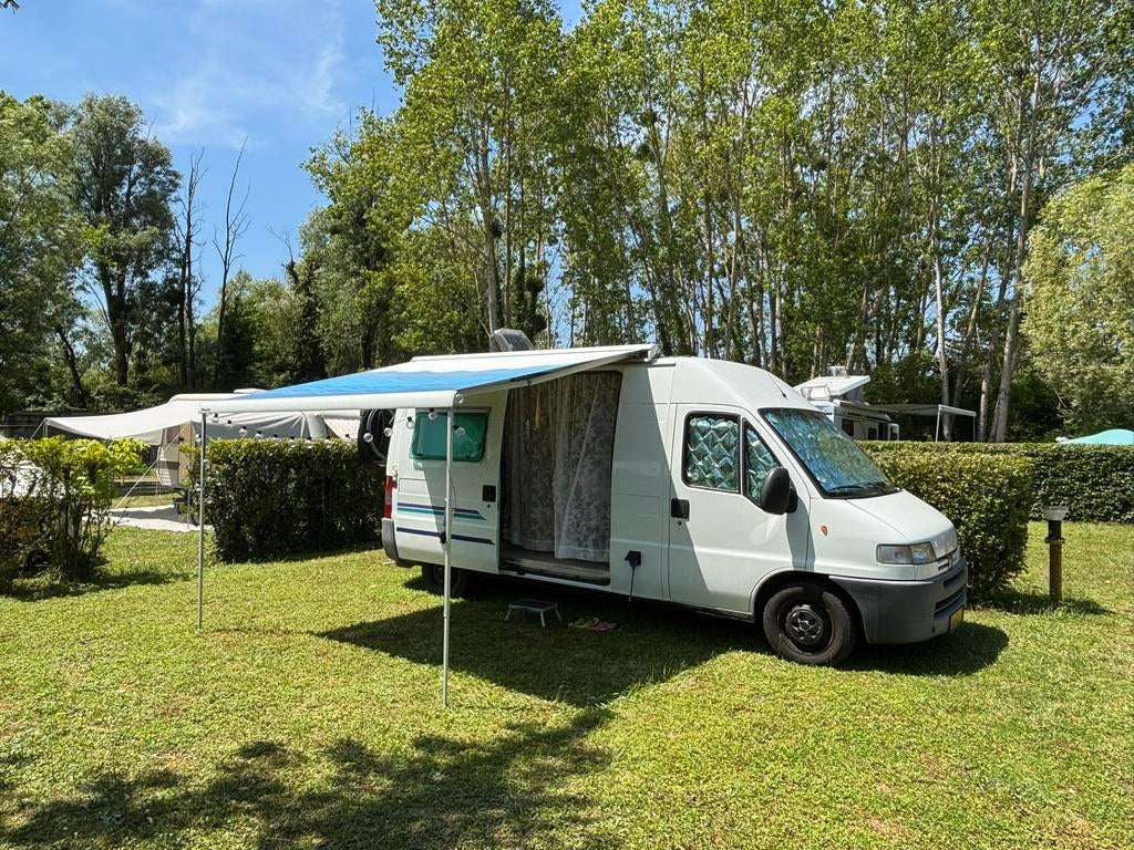 Peugeot Pössl buscamper 2.5 TDI, nw APK, lage kmstand, Caravans en Kamperen, Campers, Buscamper of Camperbus, Ringverwarming, Pössl