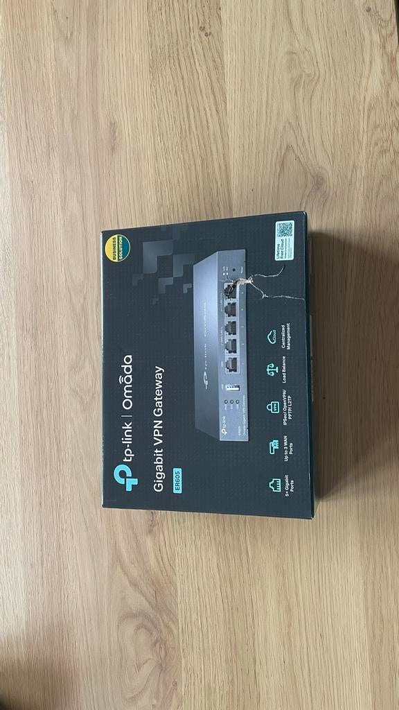TP-Link Omada Gigabit VPN Gateway ER605, Computers en Software, Routers en Modems, Nieuw, Router, Ophalen of Verzenden