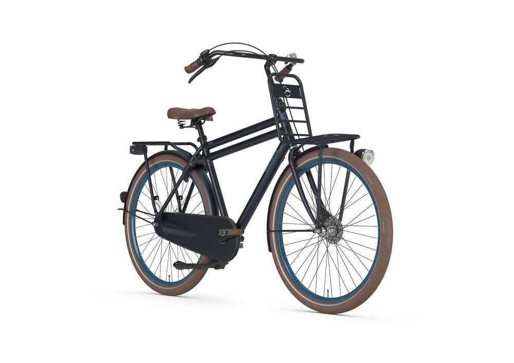 GAZELLE PuurNL H49 Heren Navy Mat 49cm 2019, Fietsen en Brommers, Fietsen | Heren | Herenfietsen, Nieuw, Gazelle, 49 tot 53 cm