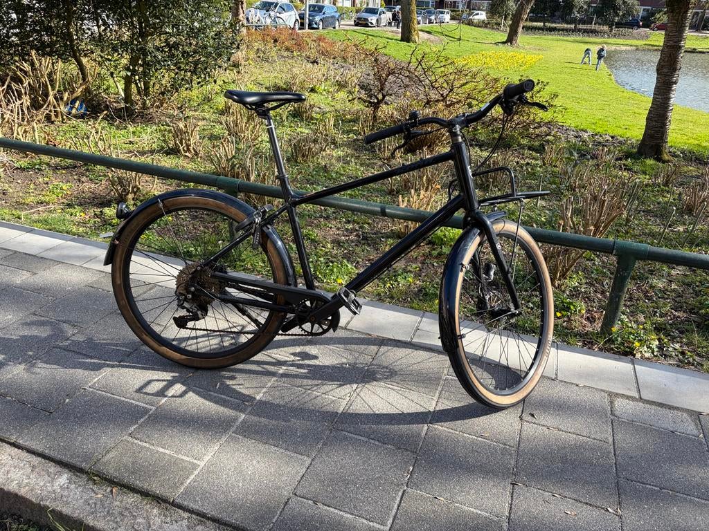 Kona herenfiets, Fietsen en Brommers, Gebruikt, Versnellingen, 61 tot 65 cm, Ophalen