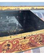 Oud Antiek Blik Demaret Chocola De Loose 1950 met slot, Verzamelen, Ophalen of Verzenden, Zo goed als nieuw, Overige