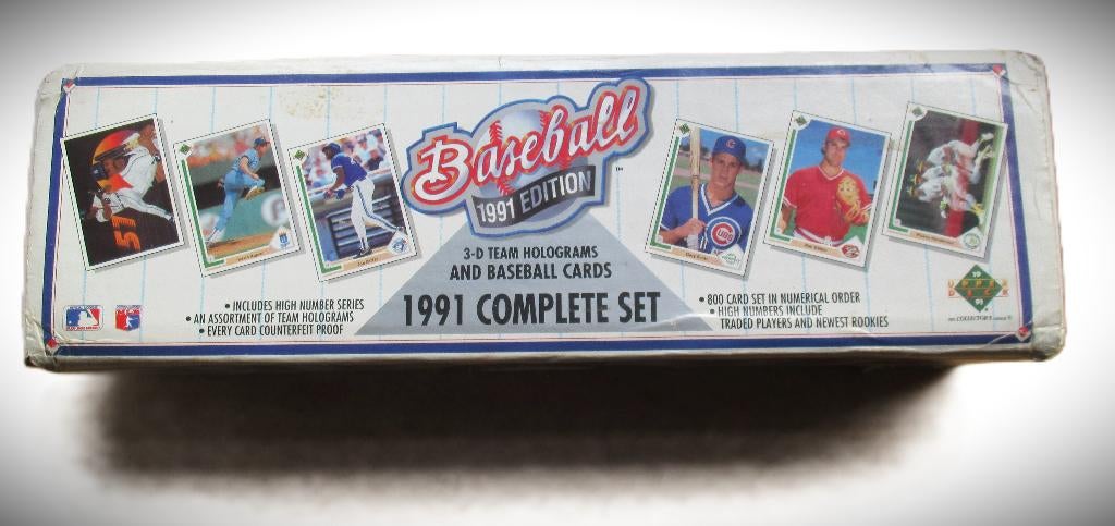 Upper Deck MLB 1991 Baseball~Cards Complete Set 800 kaart, Ophalen of Verzenden, Zo goed als nieuw, Meerdere plaatjes