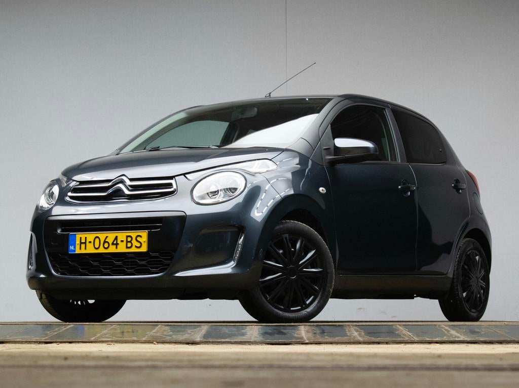Citroen C1 1.0 VTi Feel 57000KM (AIRCO,GETINT,SPOILER,ELEKTR, Auto's, Voorwielaandrijving, Gebruikt, Euro 6, 4 stoelen
