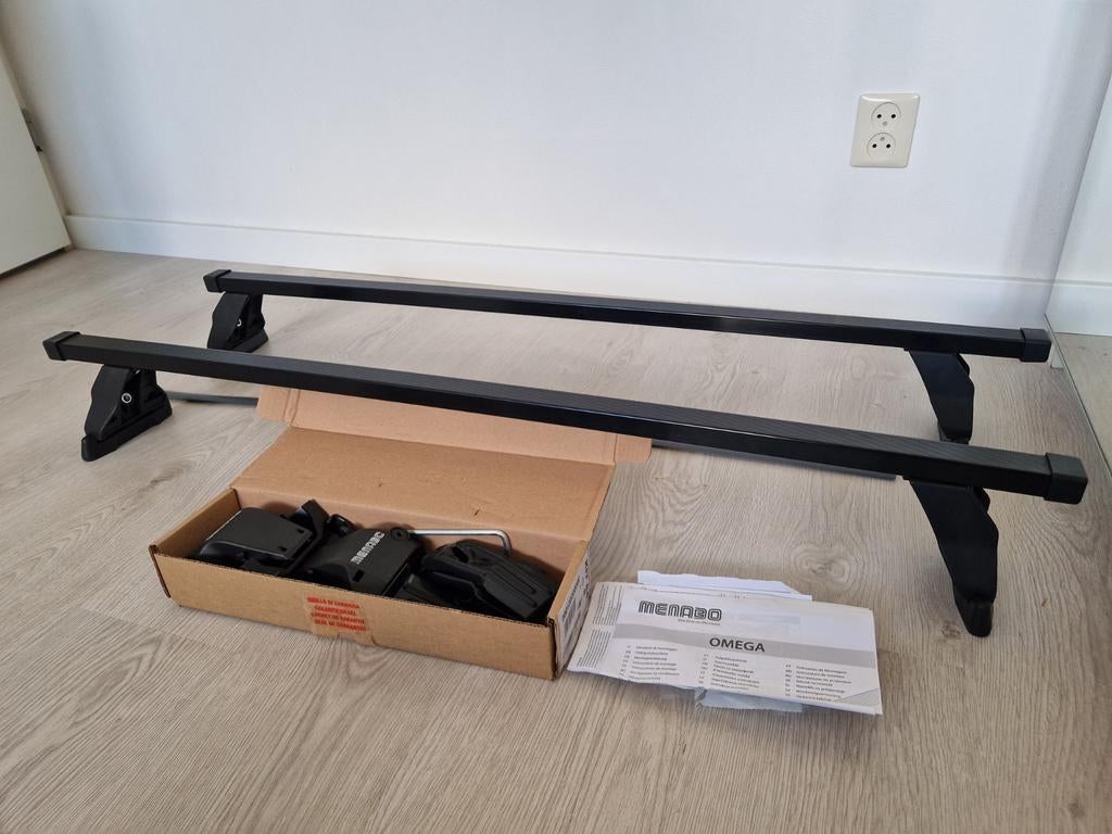 Universele Dakdragers Menabo Omega, Auto diversen, Dakdragers, Ophalen of Verzenden, Zo goed als nieuw