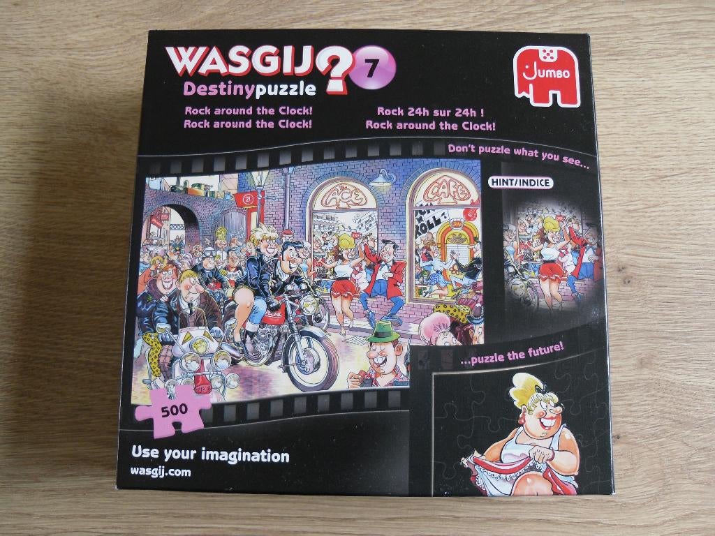 Wasgij? puzzels van 500 stukjes, Hobby en Vrije tijd, Denksport en Puzzels, Ophalen of Verzenden, 500 t/m 1500 stukjes, Gebruikt