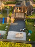 MBI Flow taupe Tegels 60x60x4 (45 Stuks), Ophalen, Zo goed als nieuw, Beton, Terrastegels